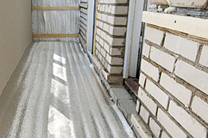 Утепление стен и пола