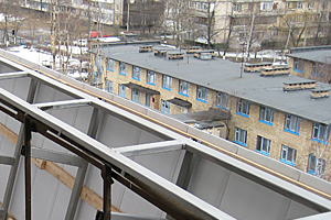 Вынос балкона